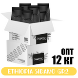зображення упаковки кави Опт Ефіопія Sidamo Gr2 12 кг 520 грн Doppio Coffee