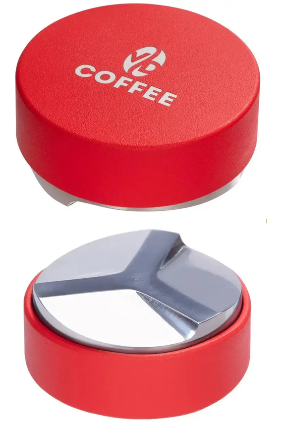 Вирівнювач кави VD Standard червоний 58 мм