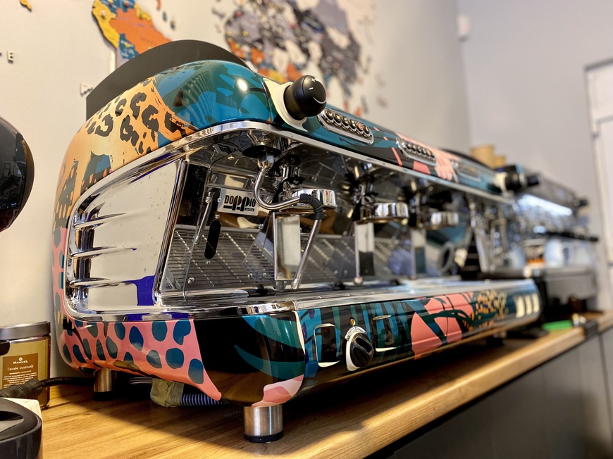 Sanremo Verona Panther – трипостова професійна кавомашина