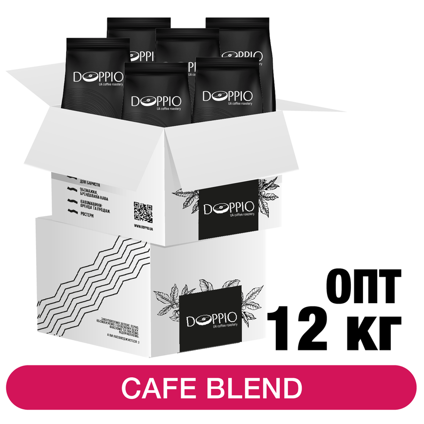 фото кава ОПТ Cafe Blend 12 кг