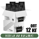 изображение упаковки кофе Опт Кава Кенія АА Kagumo 12 кг 920 грн Doppio Coffee