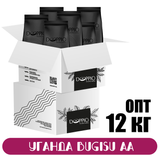 зображення упаковки кави Опт Уганда Bugisu AA 12 кг 450 грн Doppio Coffee