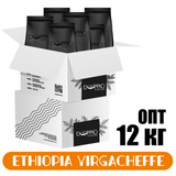 зображення упаковки кави Опт Ефіопія Yirgacheffe 12 кг 620 грн Doppio Coffee