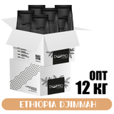 зображення упаковки кави Опт Ефіопія Djimmah 12 кг 4 800 грн Doppio Coffee