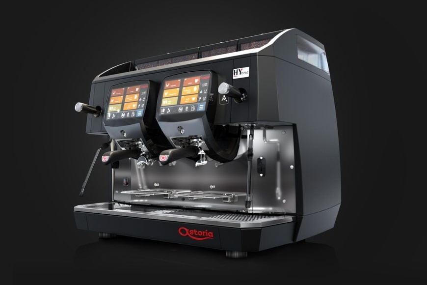 Astoria Hybrid Heritage HA2 – гібридна мультибойлерна кавомашина з вбудованими кавомолками