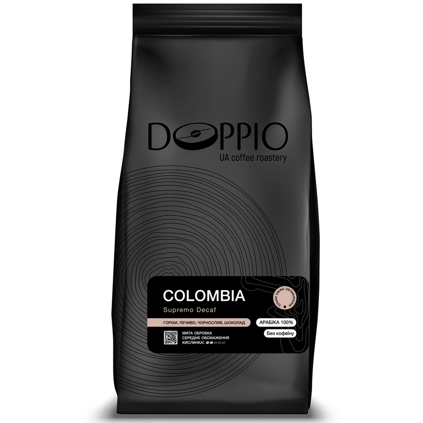 Фото кофе Арабика 100% Колумбия Supremo Decaf