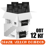 зображення упаковки кави Опт Бразилія Yellow Bourbon 12 кг 5 160 грн Doppio Coffee
