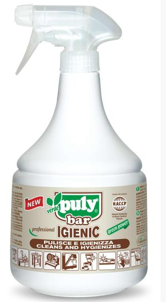 Спрей для чистки кофемашин органический Puly Bar 1л